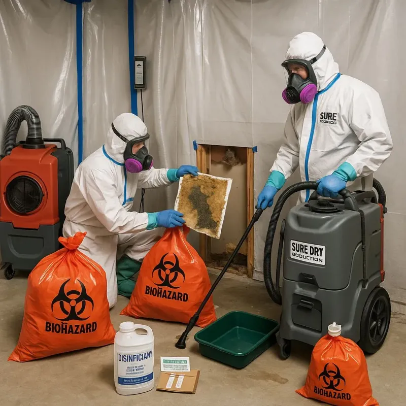 Contaminated Water Handling Protocols process in Washington County, IL