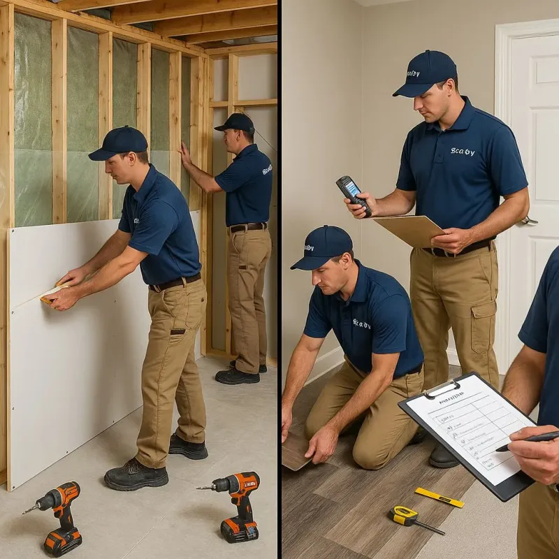 Repairs and Reconstruction process in Washington County, IL